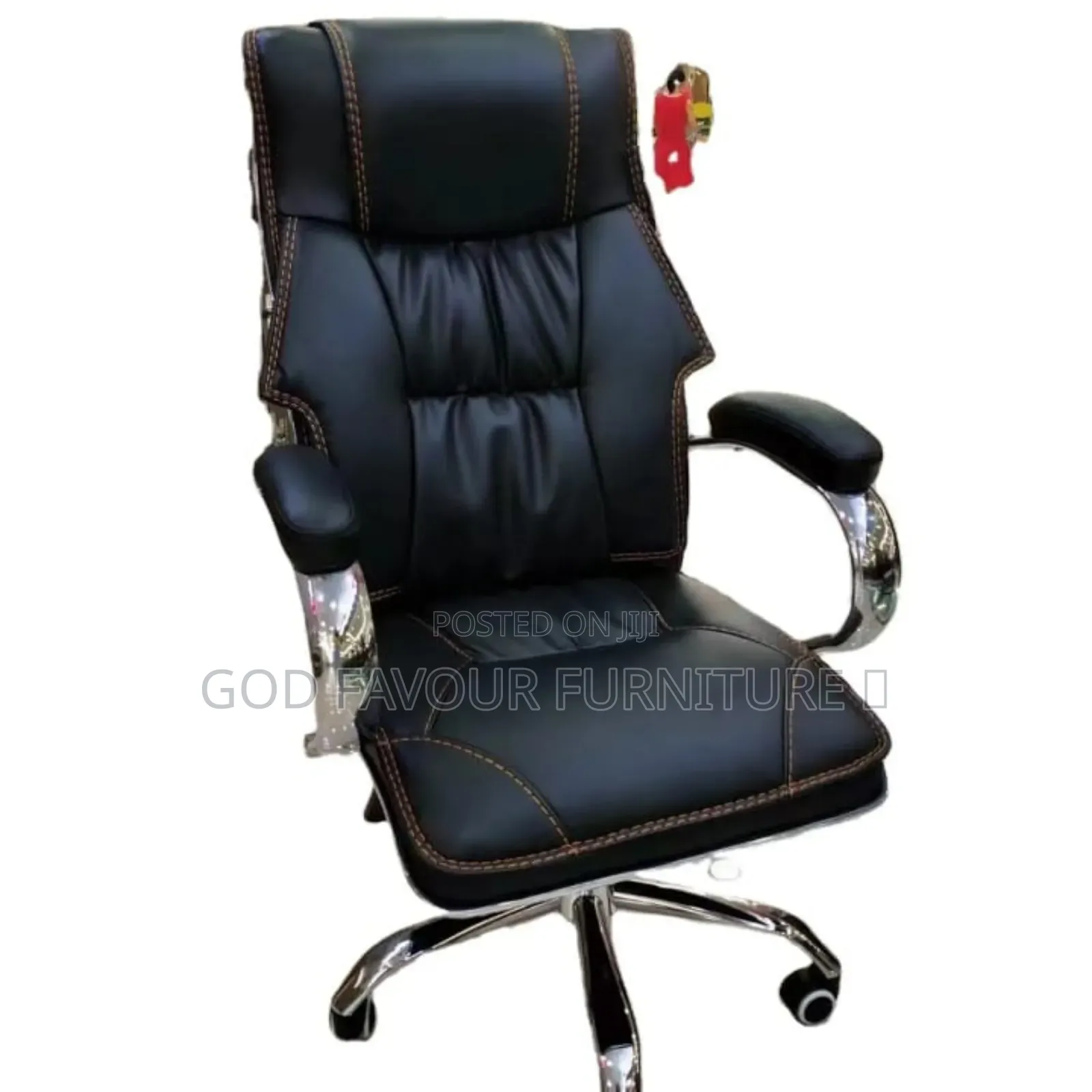 Generic Swivel High Back Pu Leather Office Chair Gf4w