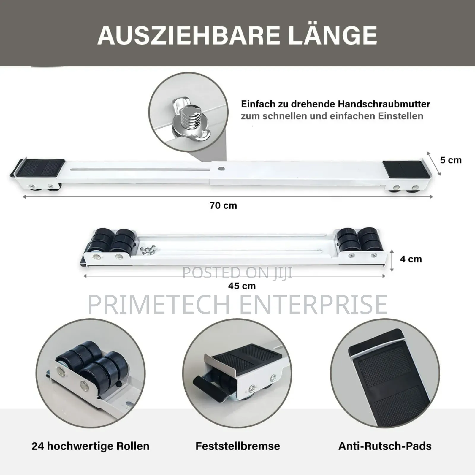 Multipurpose Fridge Stand With Wheels