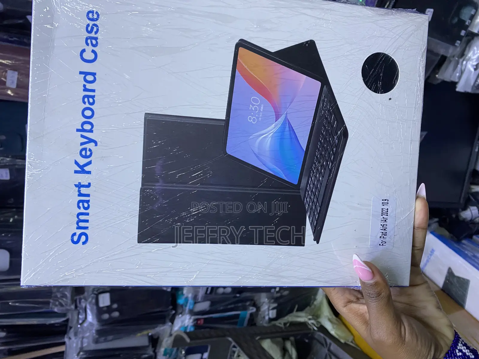 Chesona iPad Air 5th Rechargeable Wireless Keyboard Case