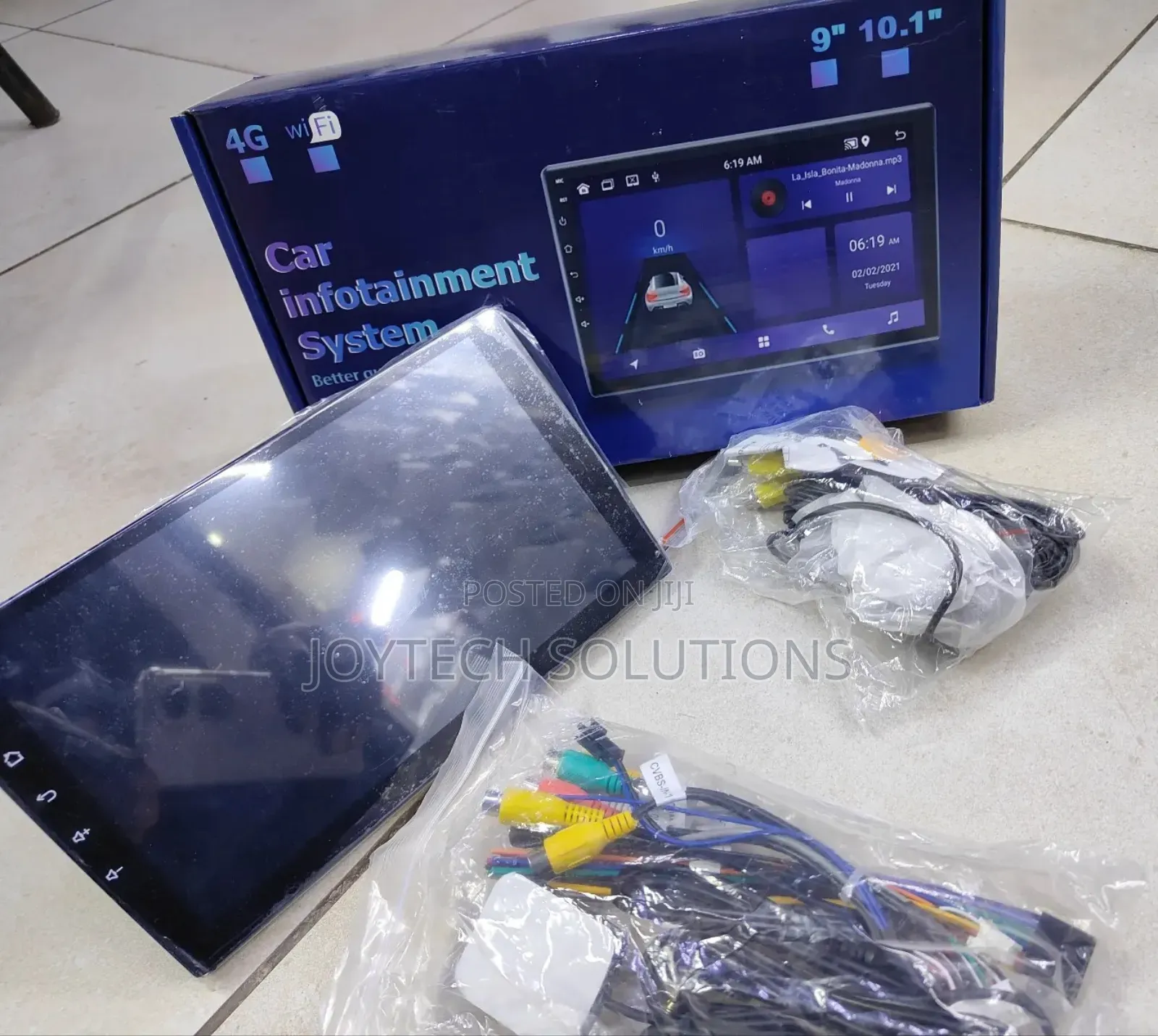 10.1" Car Android Car Radio With Reverse Camera ( 4 G Enabled) 64gb