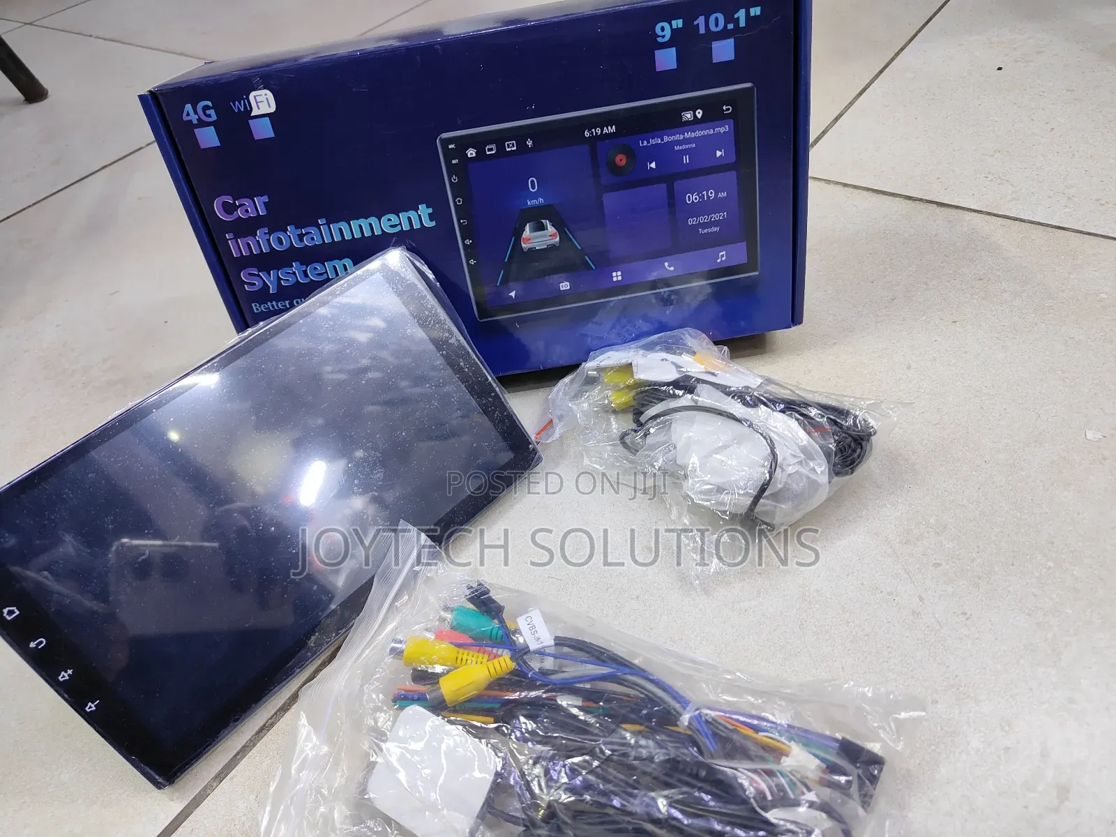 Car 4g Android Radio 10 " With Reverse Camera 64gb