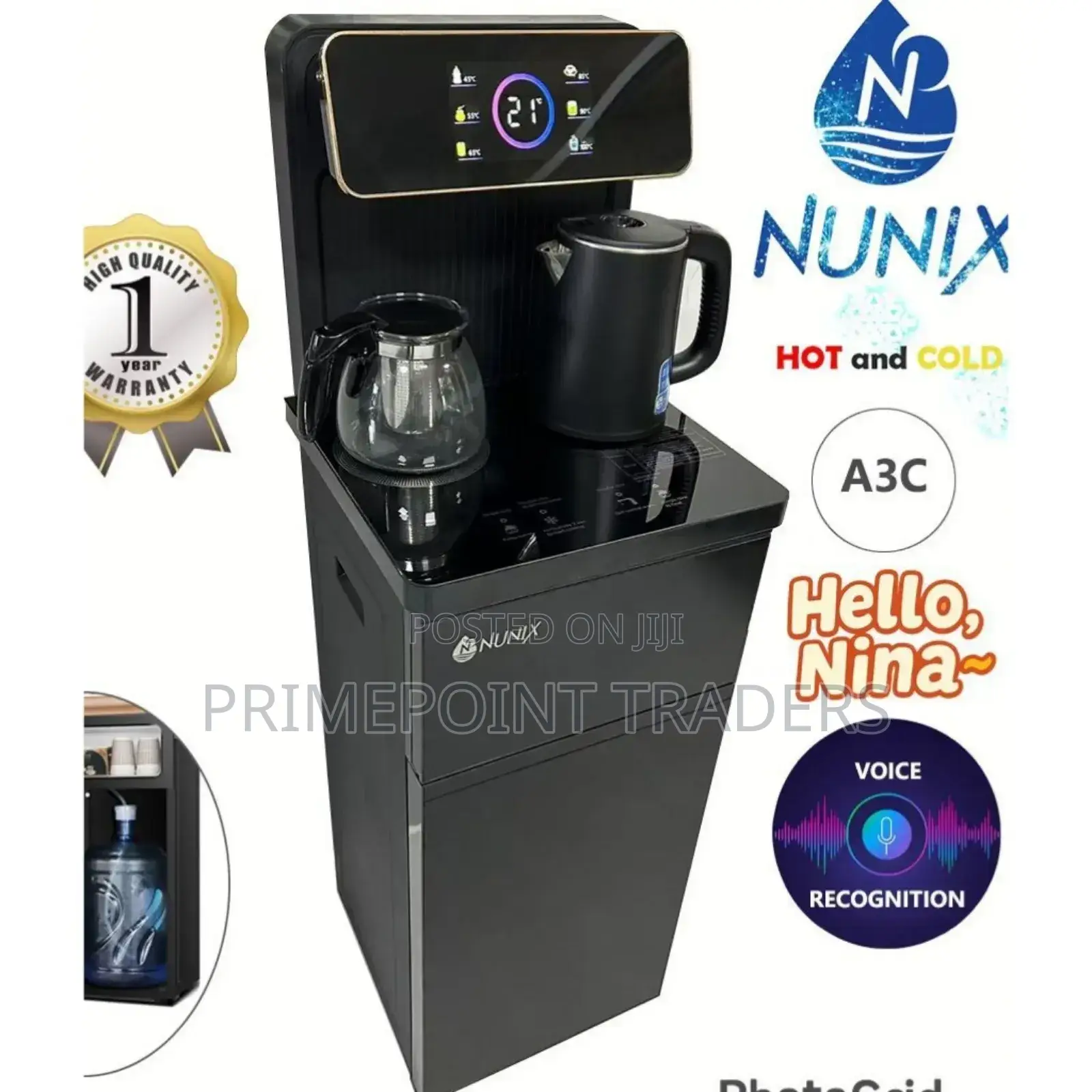 A3c Bottom Load Water Dispenser With Voice Recognition
