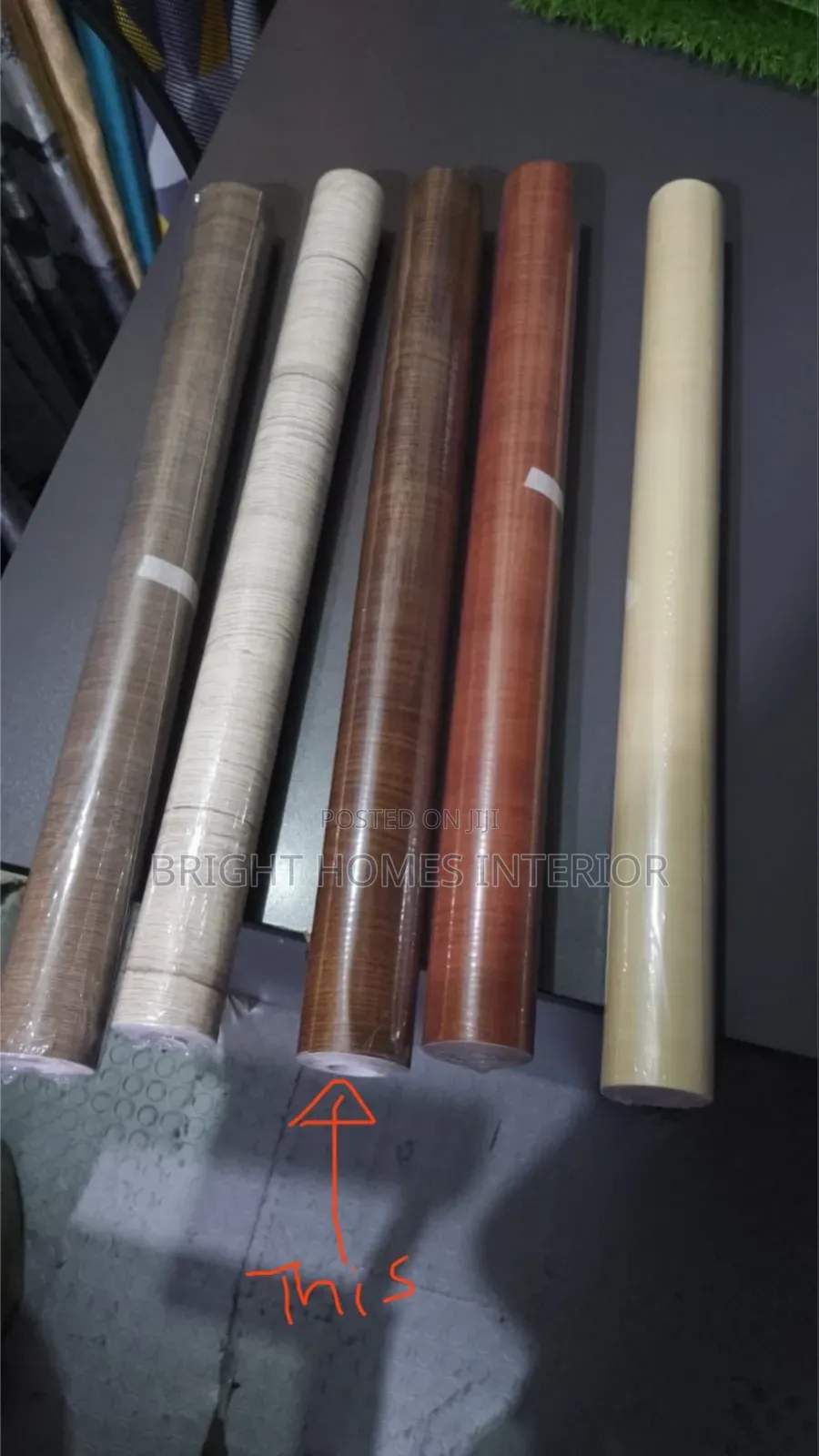 Different Shades Woodeffect Mahogany Like Contact Paper