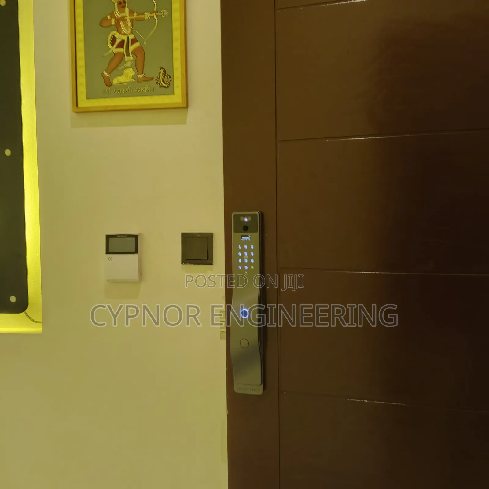 Biometric Smart Lock With 3d Face Id Unlock