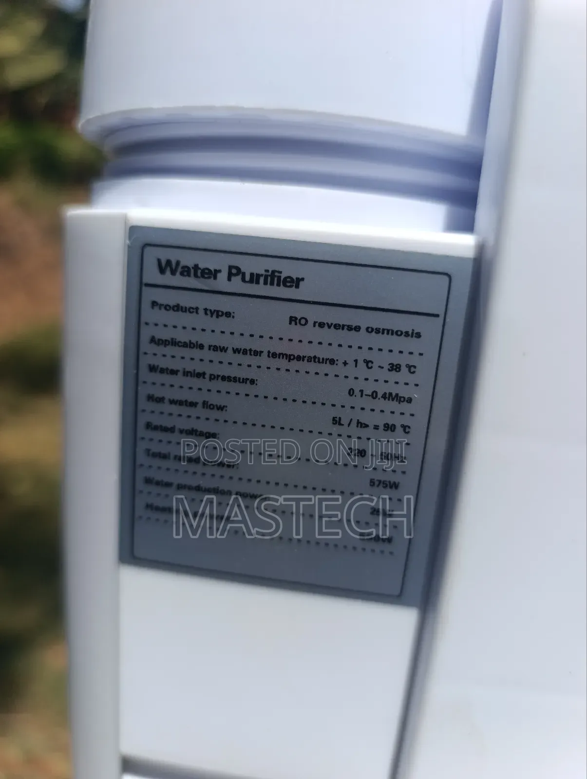 Domestic Ro System With Hot Water.