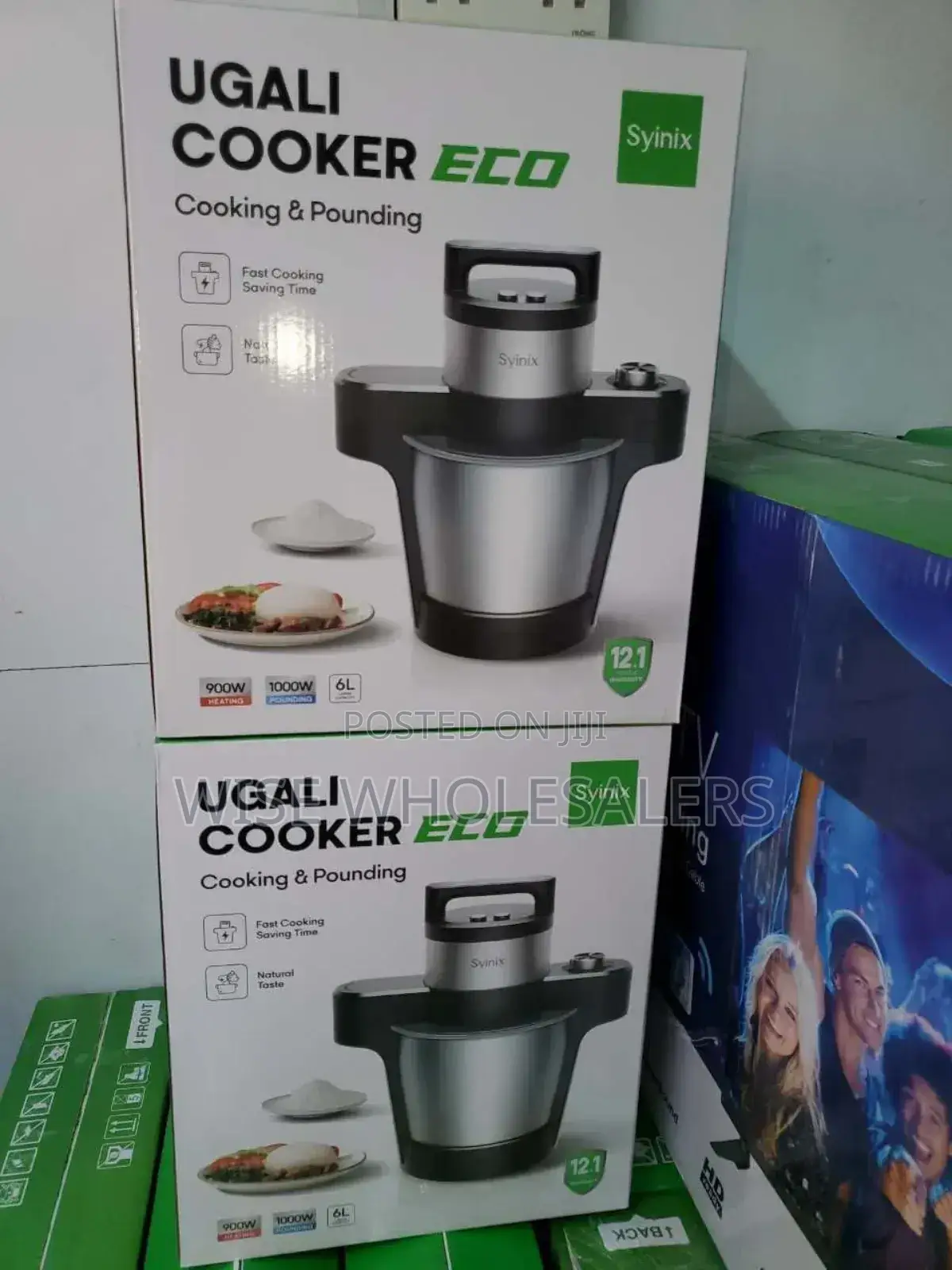 Syinix Ugali Cooker Eco.
Multifunctional Food Processor