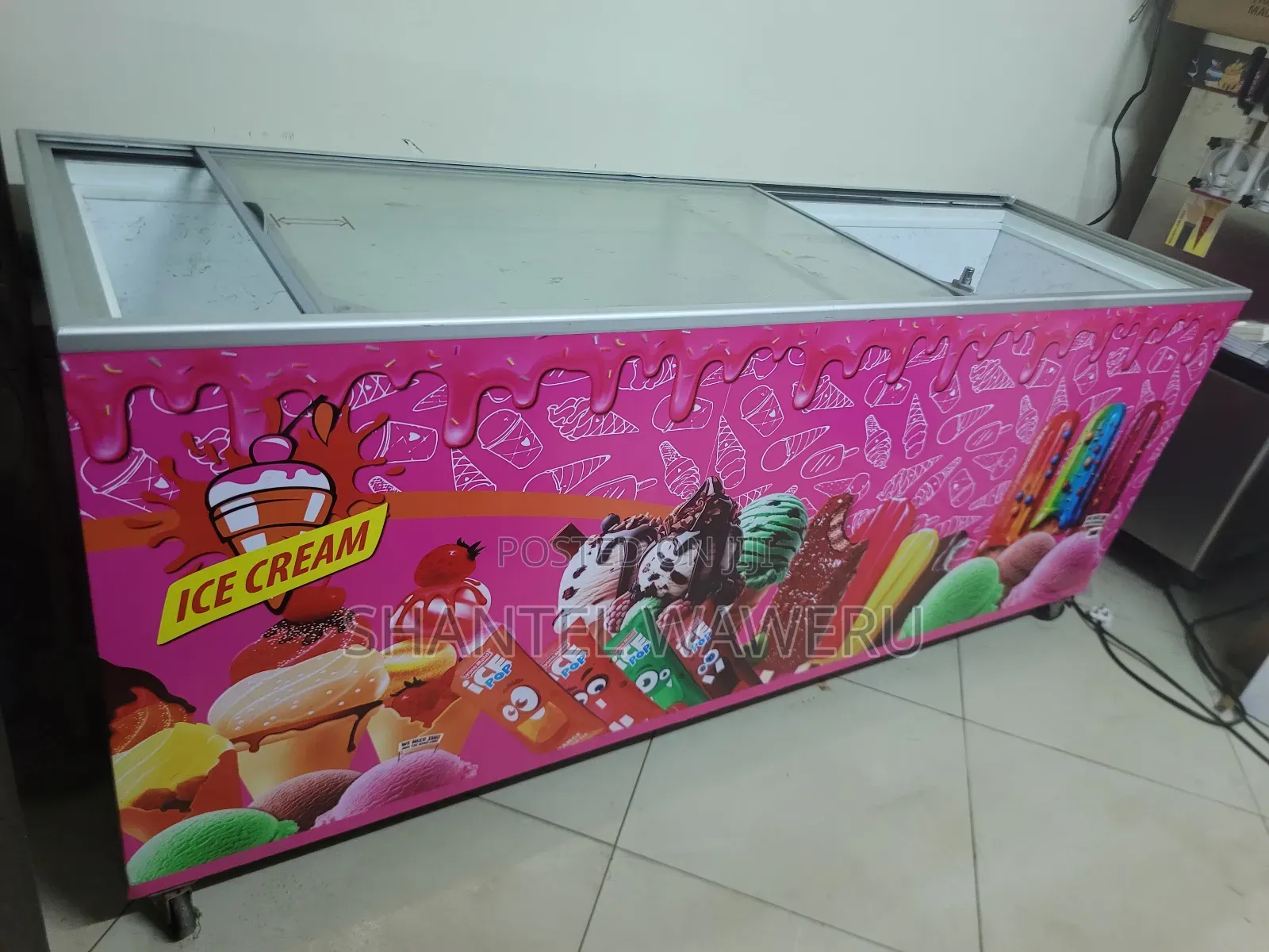 Chest Exuk Deep Freezer [ Glass Freezer]