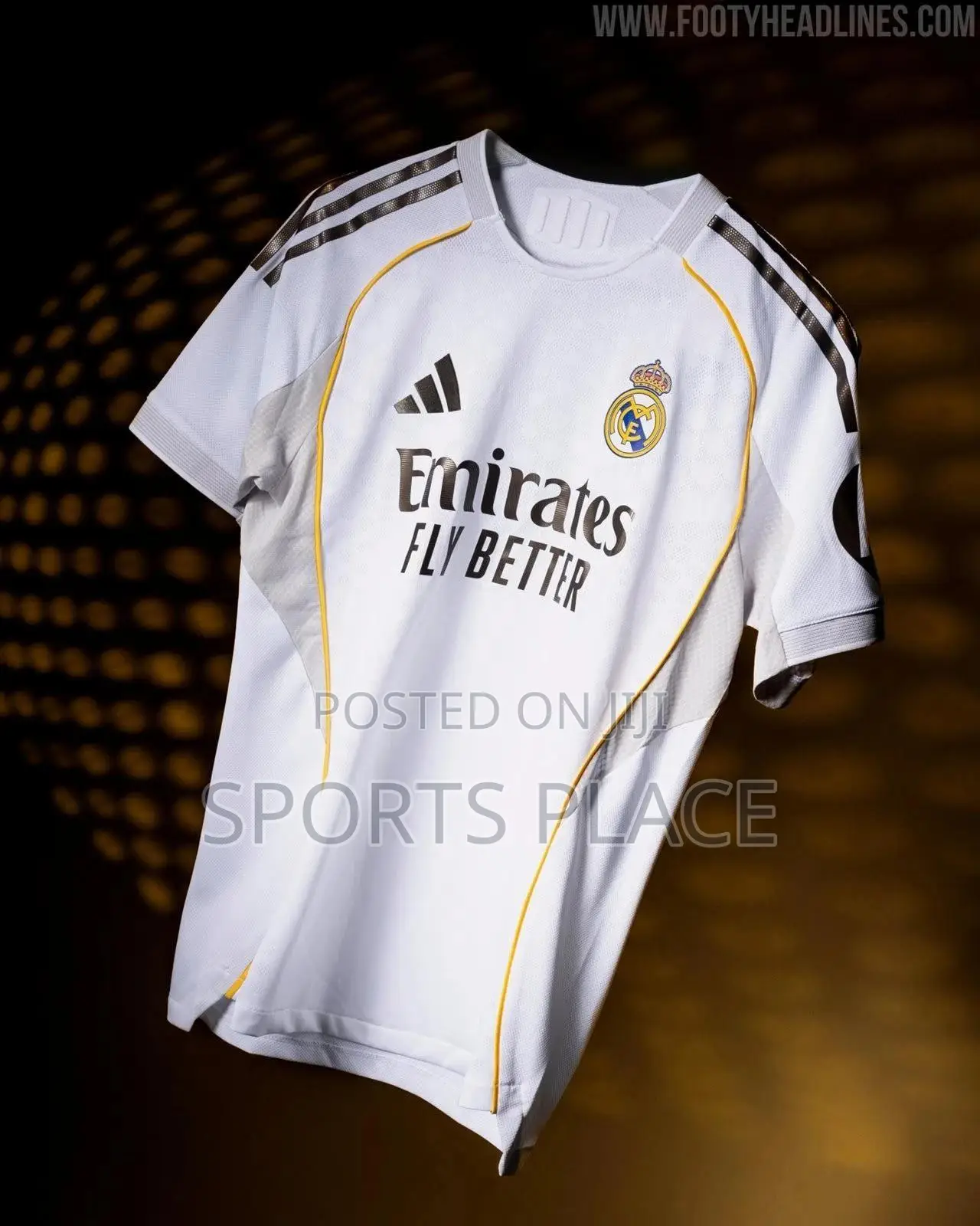 New Real Madrid Home Fan Jersey 2025-26 La Liga Season Kits