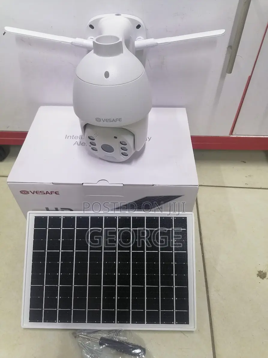 Single Lens Rotating 4g Intelligent Solar Camera