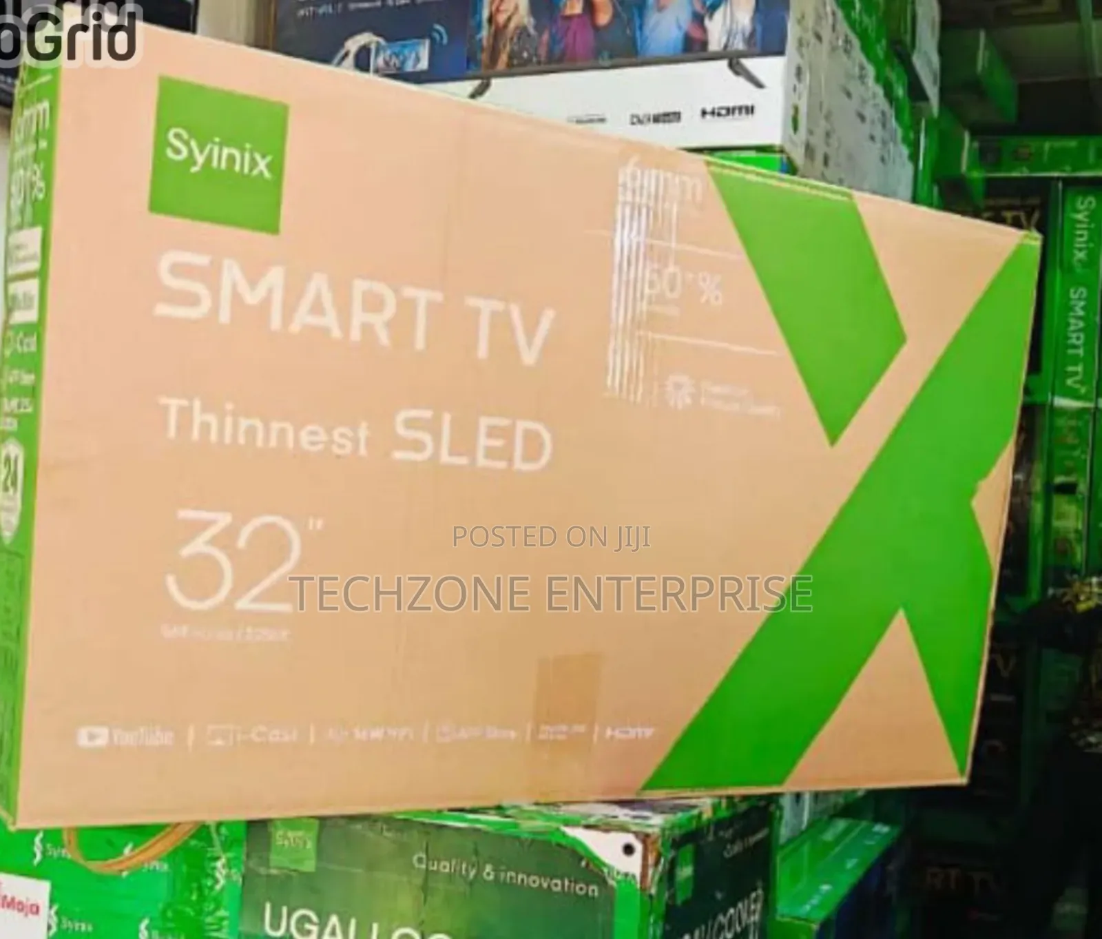 Smart Tv - Syinix Ultra Slim Sled 32 Smart Tv