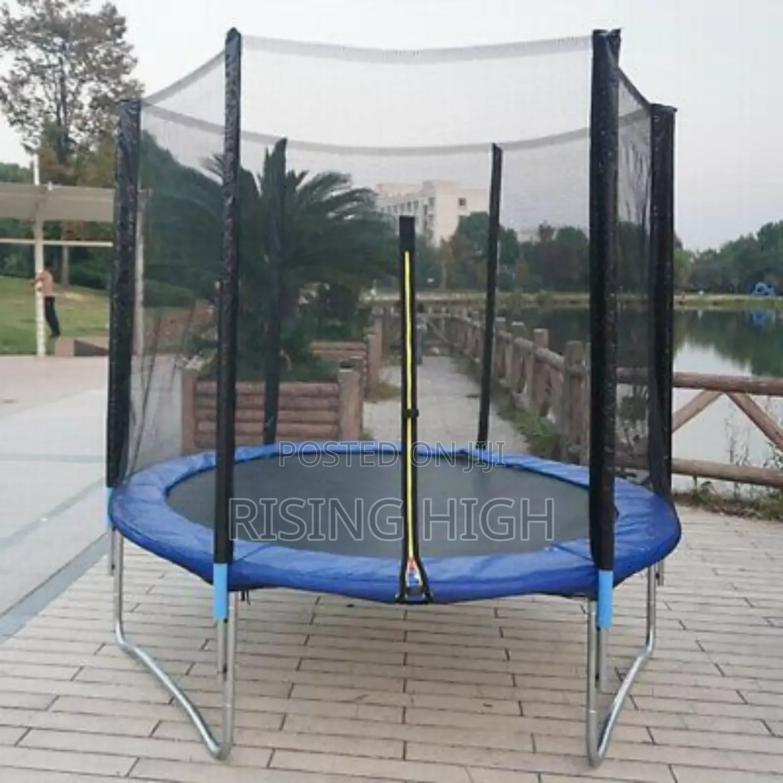 Heavy-Duty 10ft Trampoline – Outdoor Play Set