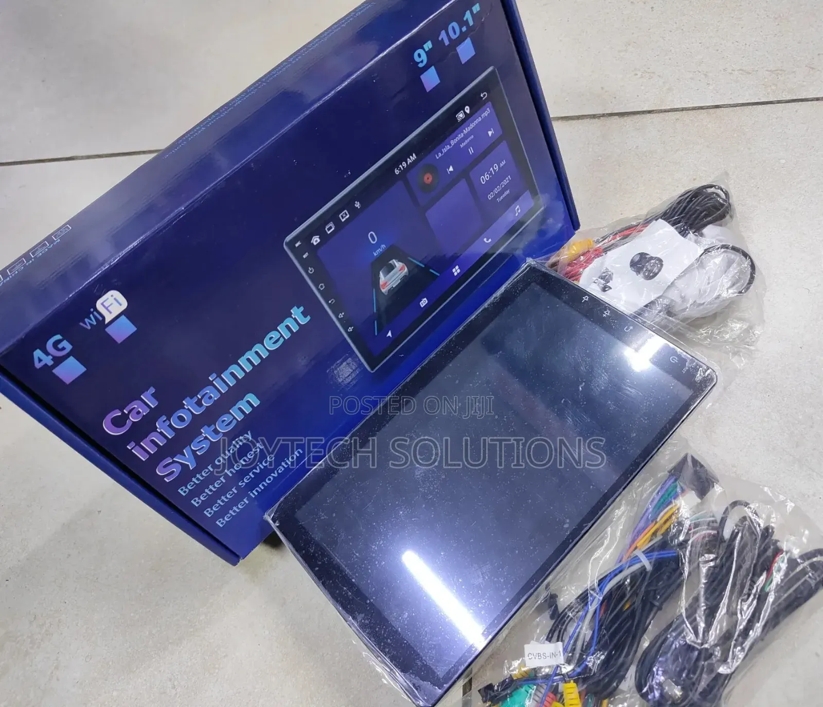 Modern Car Radio 9 Inch Infotainment 4g 16gb Reverse Camer