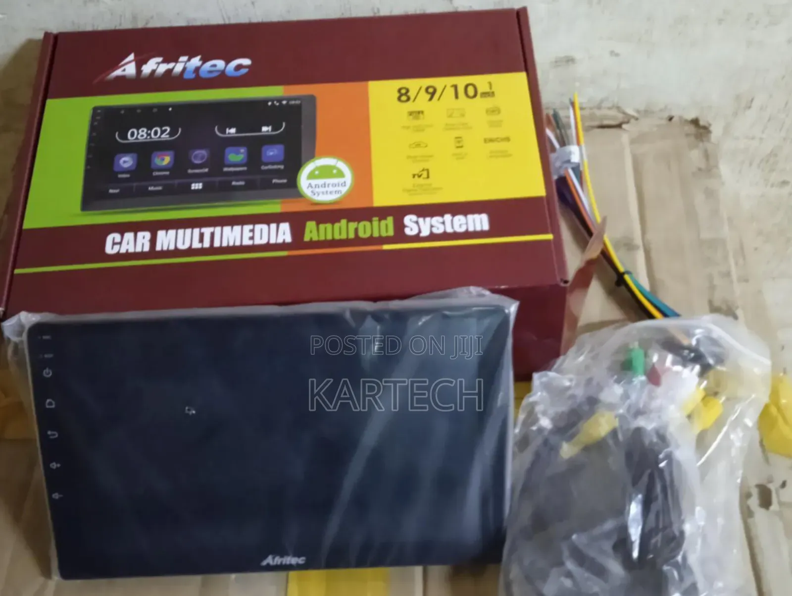 Afritec 9 Inch Car Multimedia Android System