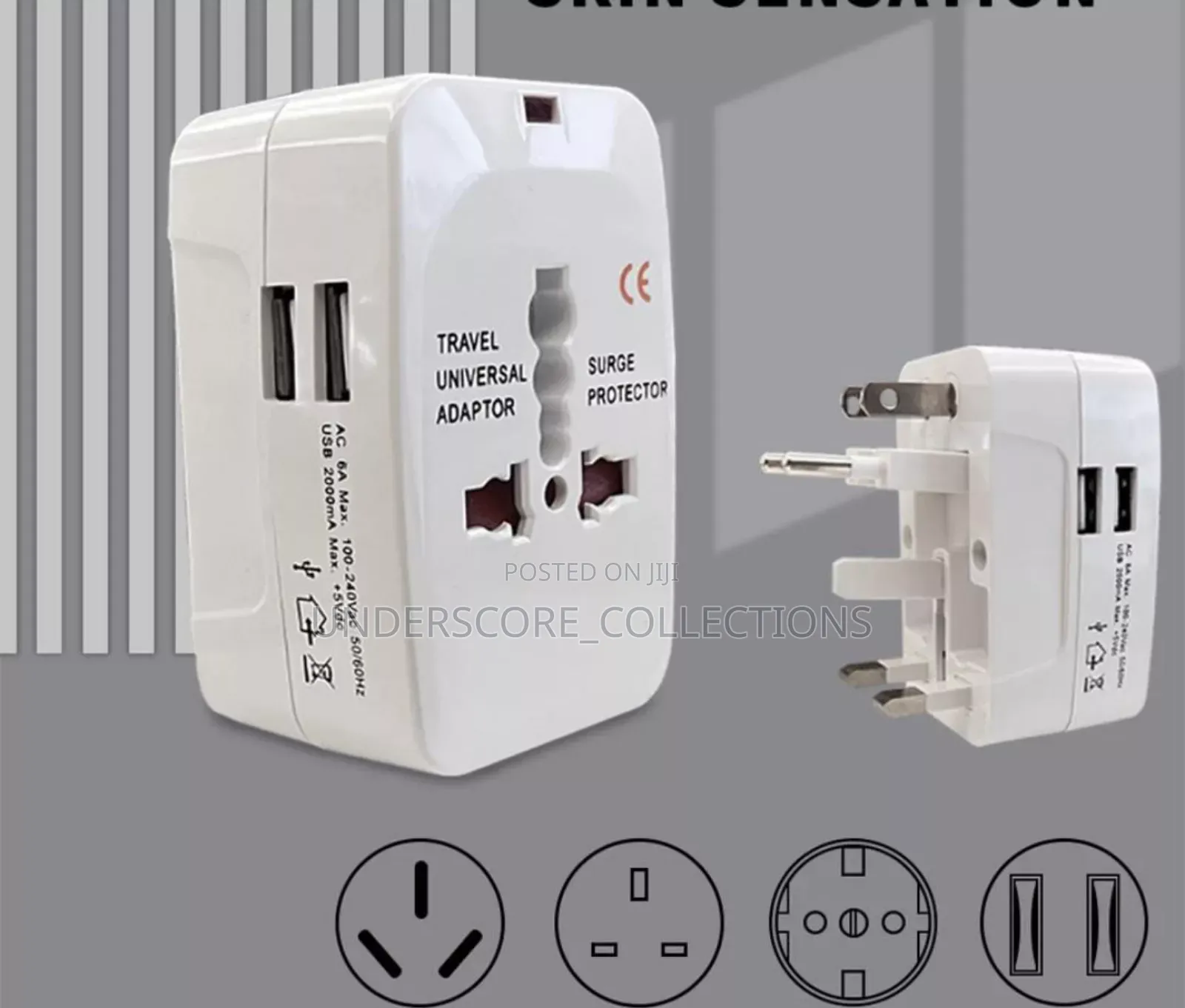 Universal Multifunction Travel Plug