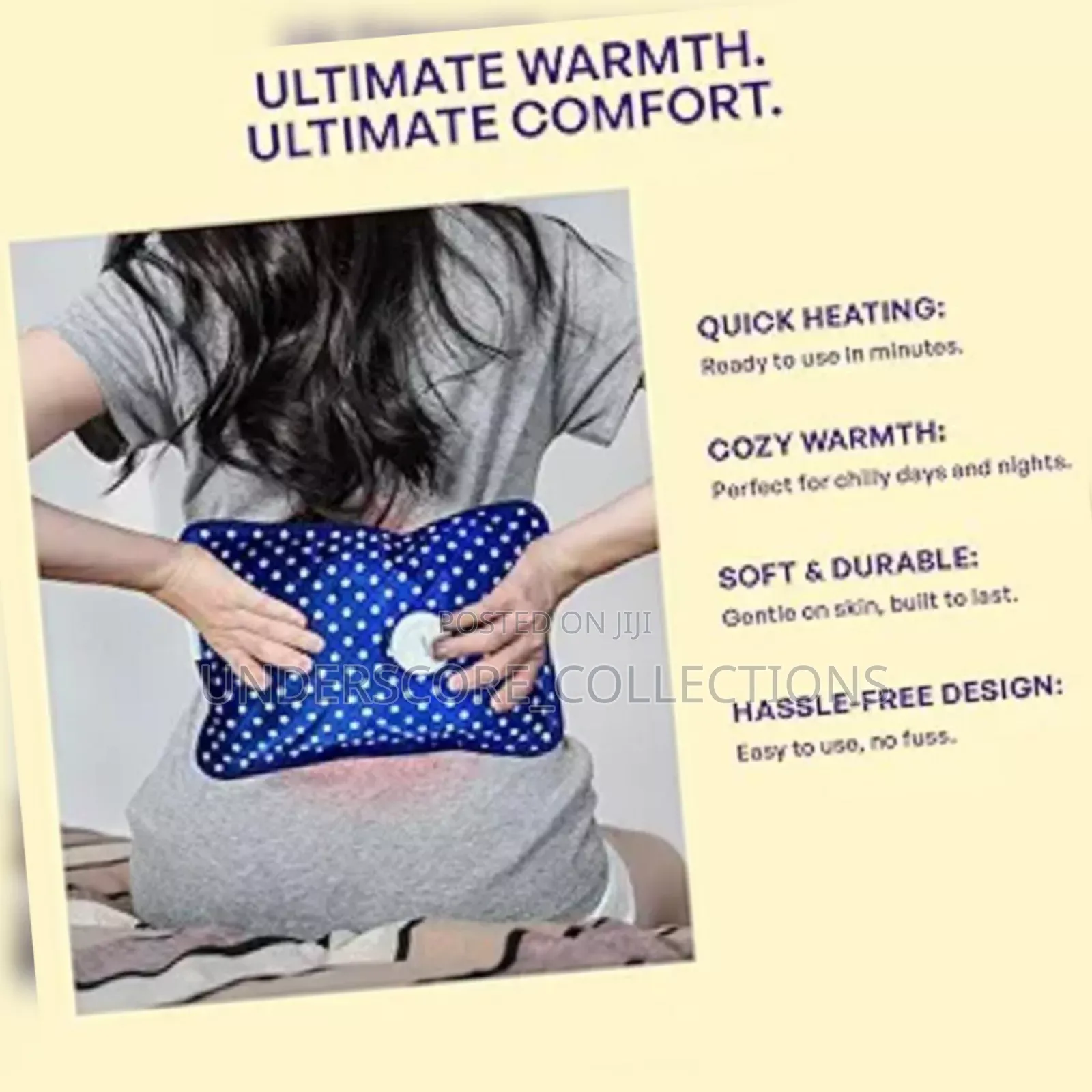 Rechargeable Electric Heat/Hot Water Bag