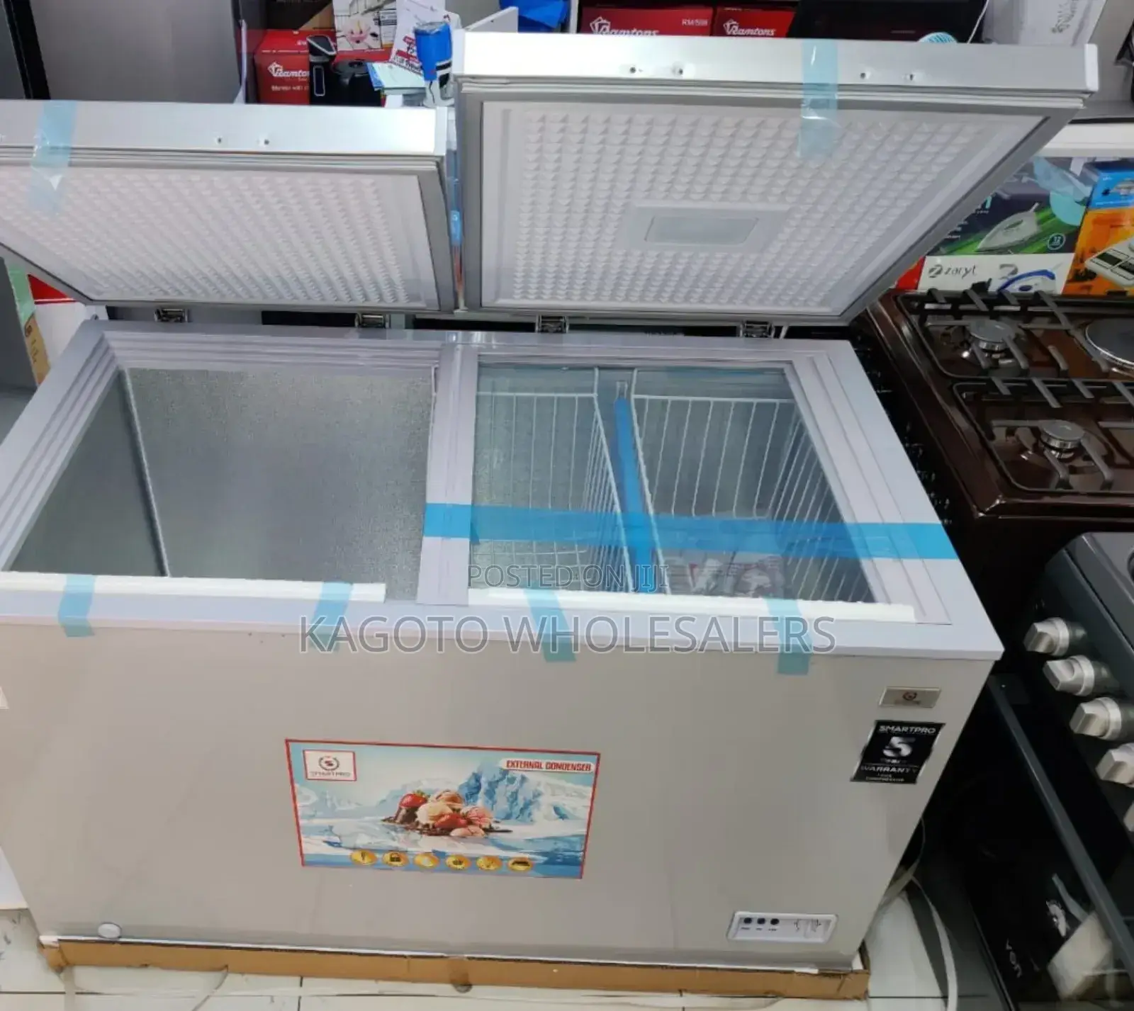 Smart Pro Chest Freezer Double Door Cf-45*g