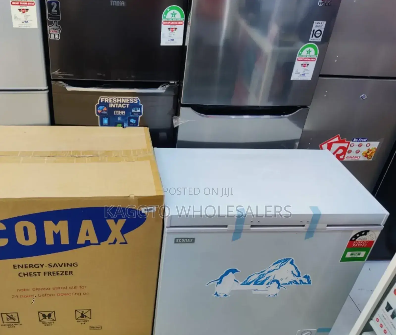 169l Ecomax Chest Deep Freezer White E*169*Fr