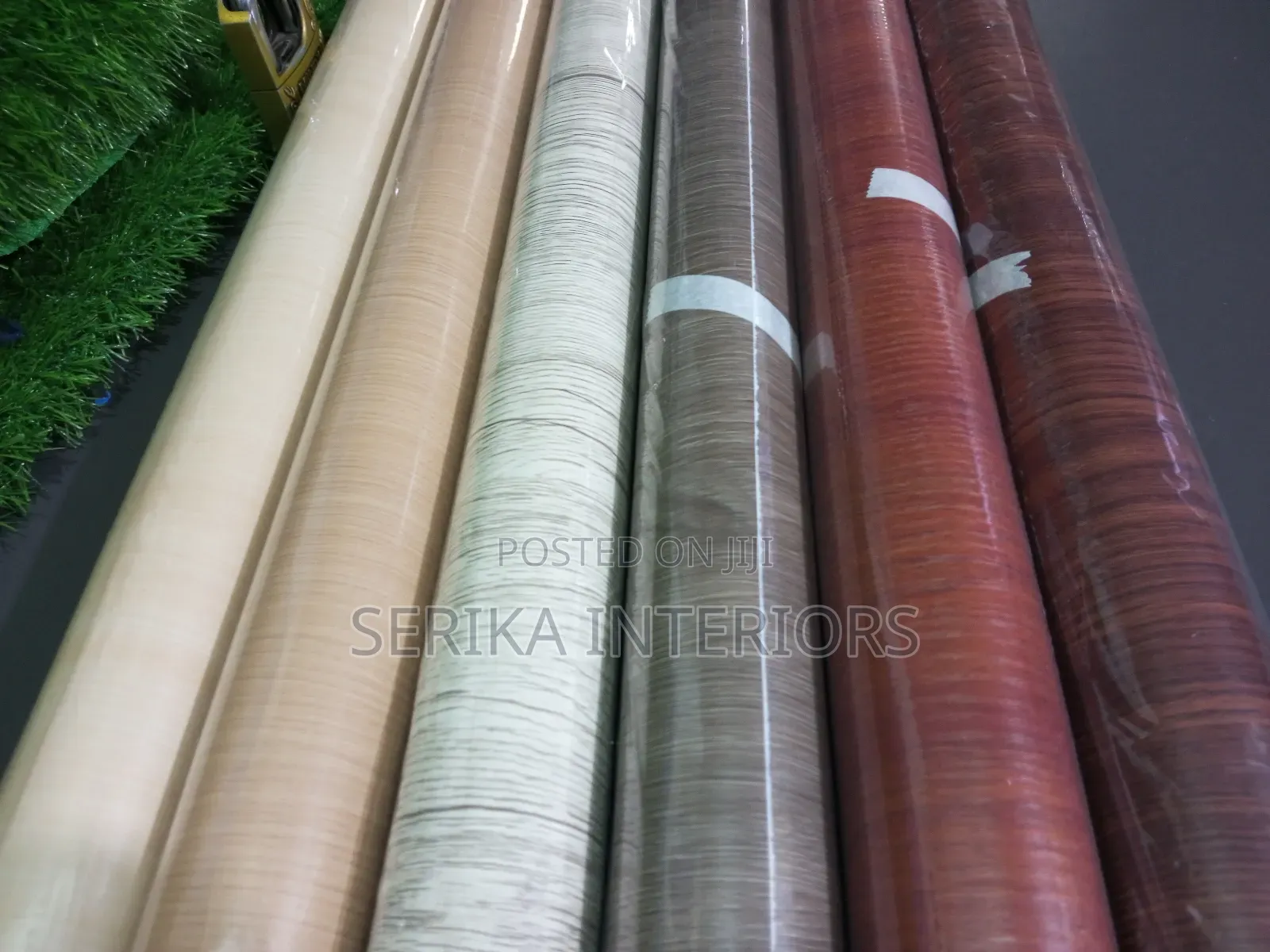 Wood Effect Contact Paper Environmental Friendly Adhesive