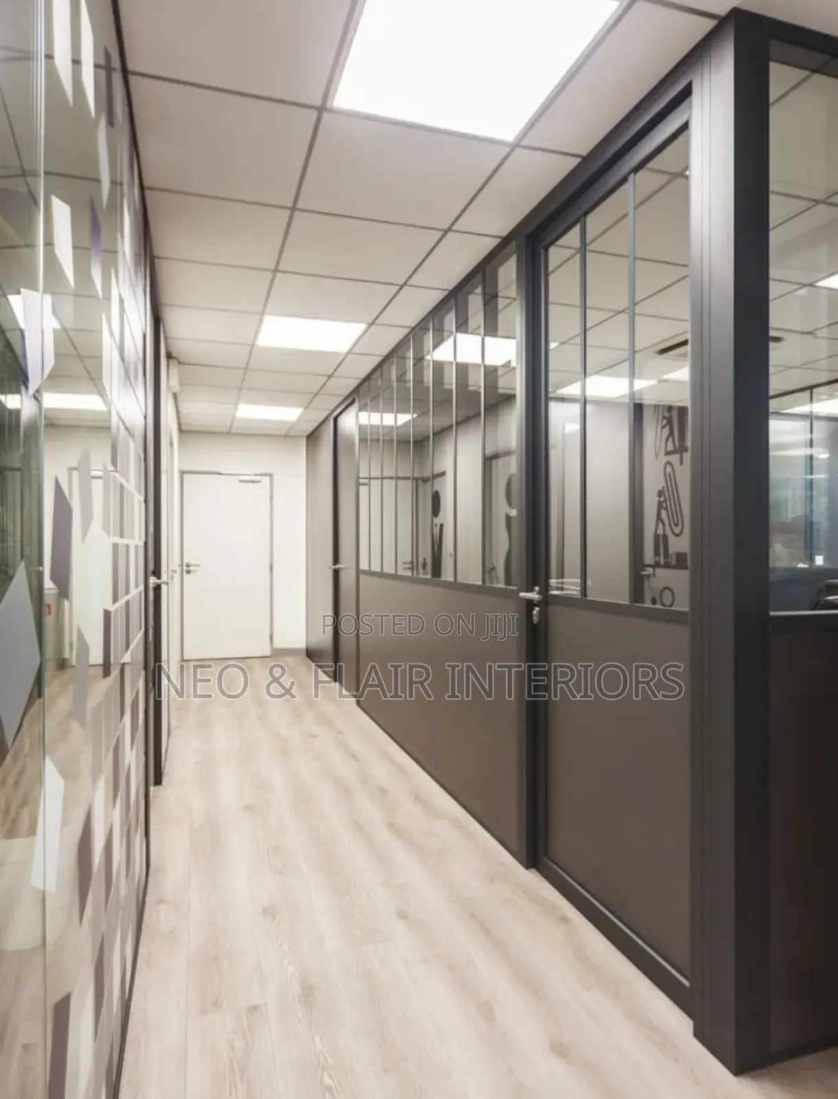 Modern Aluminium Office Partitions