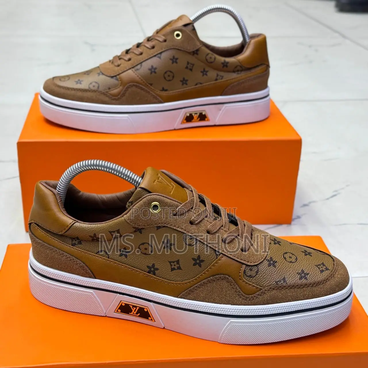 Louis Vuitton Inscribed Casual Wear Sneakers Size 40-45