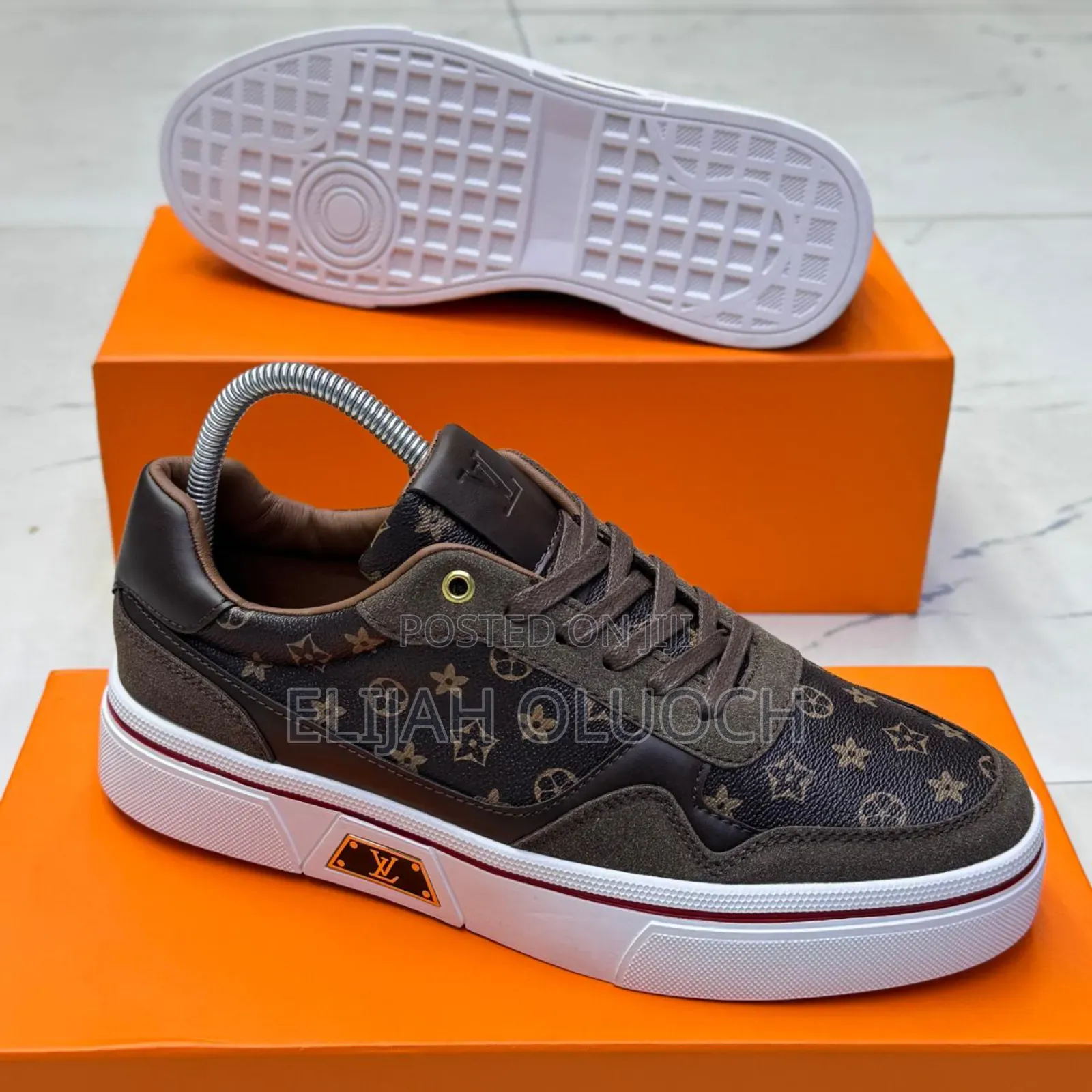 Louis Vuitton Pure Leather Casuals Shoes