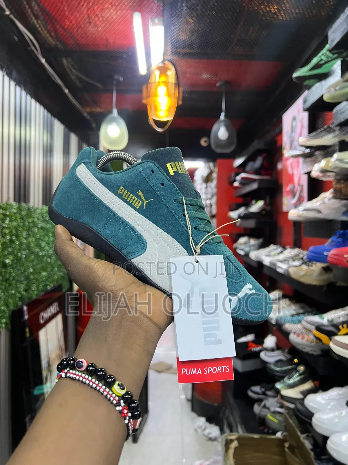 Green Puma Yy Speedcat Og Quality Sneakers