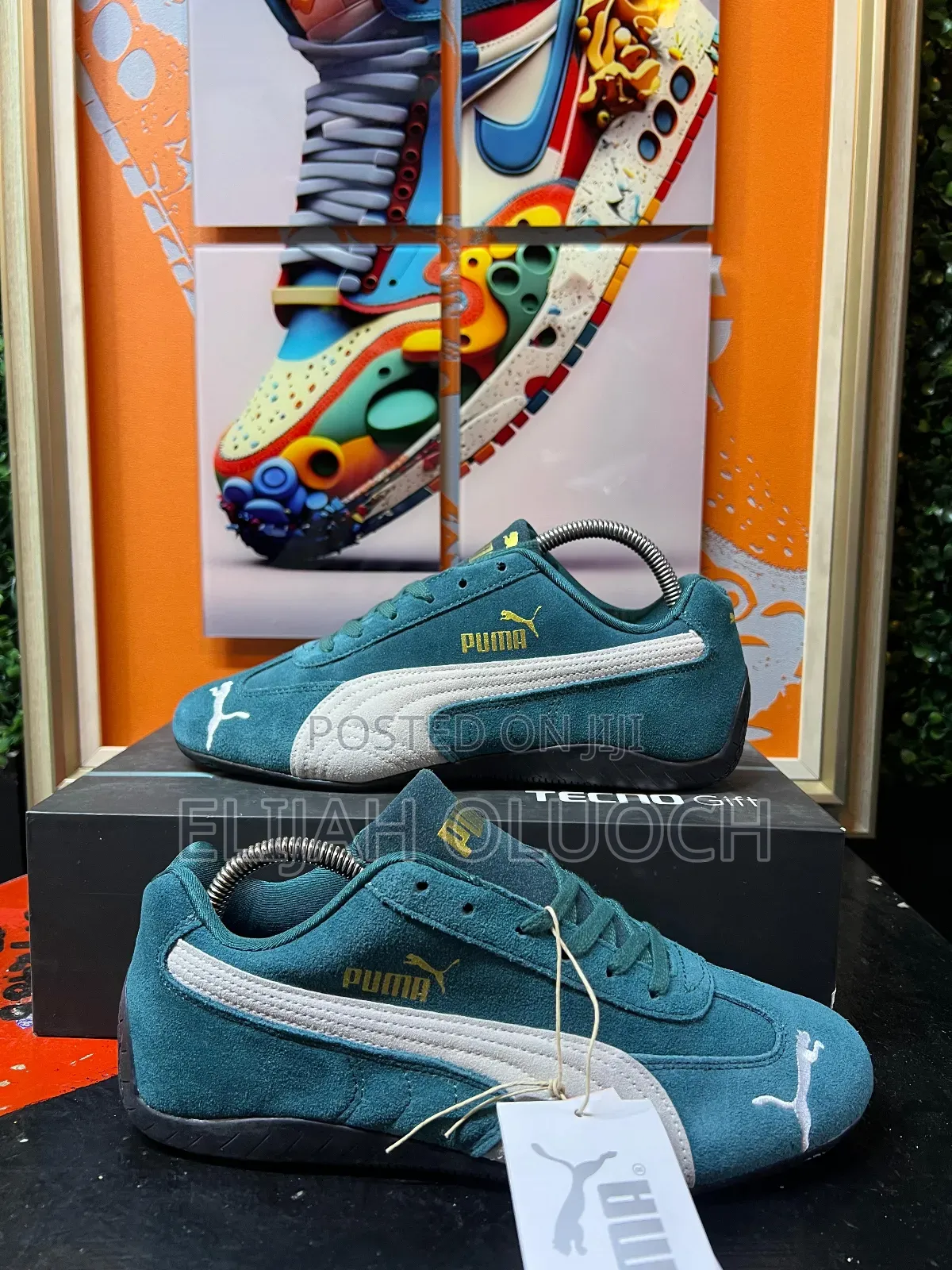 Green Puma Yy Speedcat Og Quality Sneakers