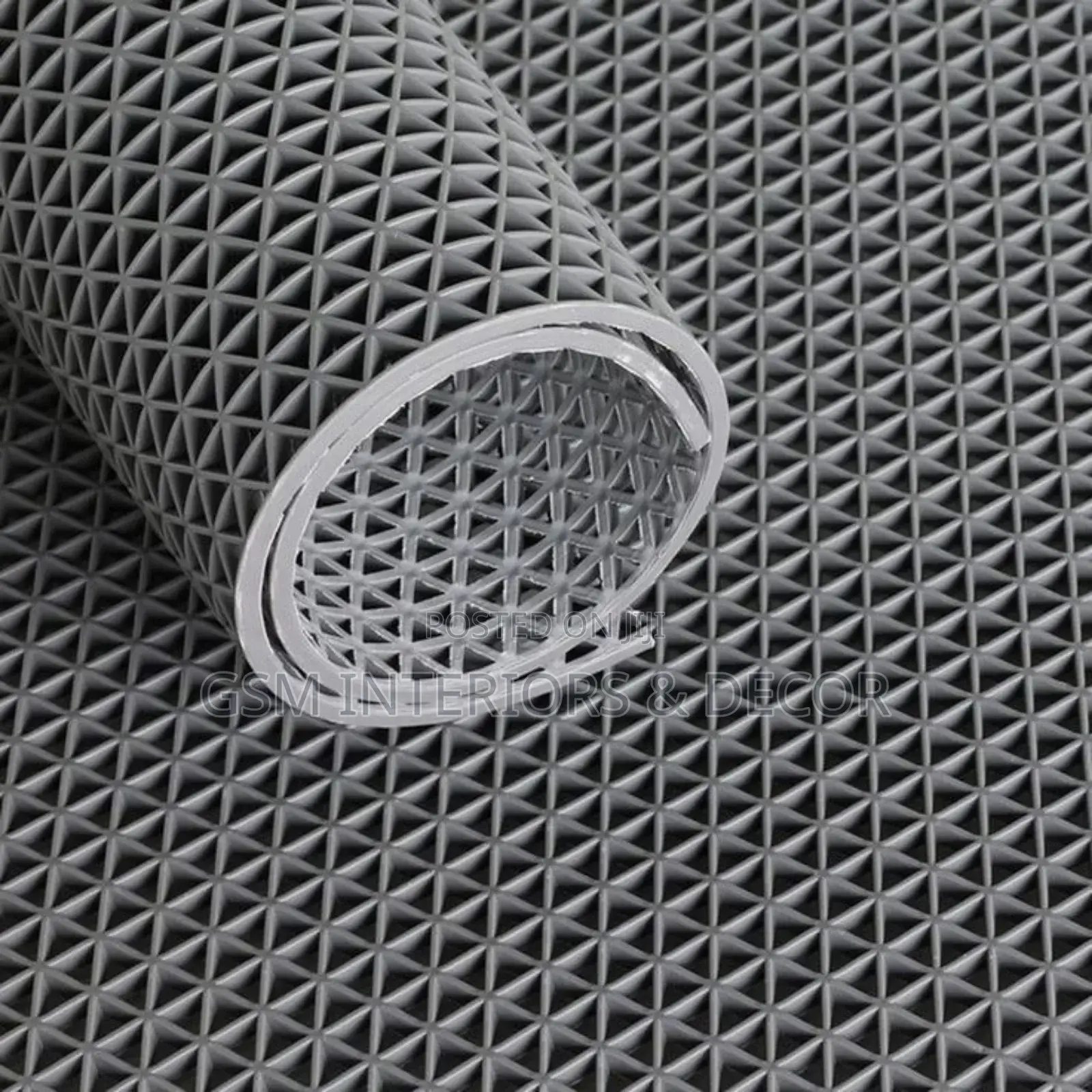 Spiral Grey Anti Slip Mats 6mm