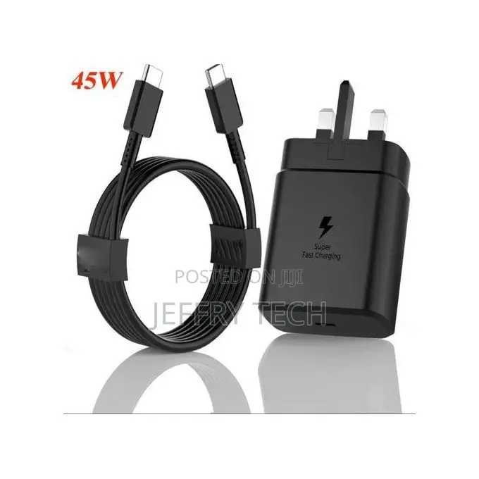 Samsung Super Fast Charging 45w With Type-C to Type-C Cable