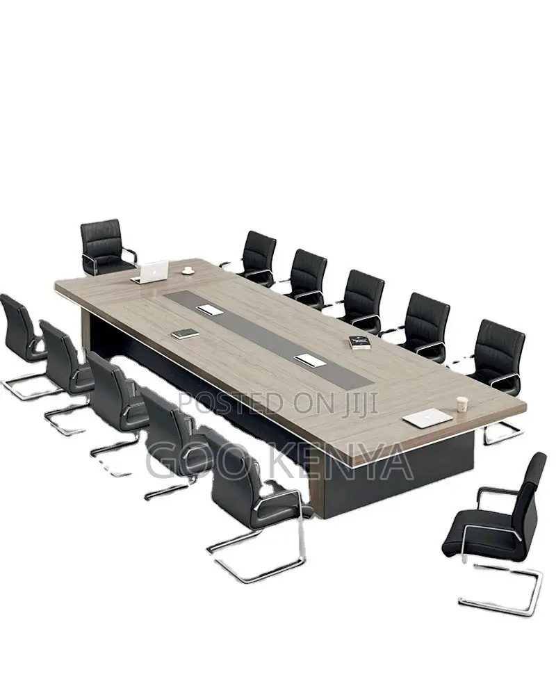 Office Table ; Wooden 4meters Conference Office Desk