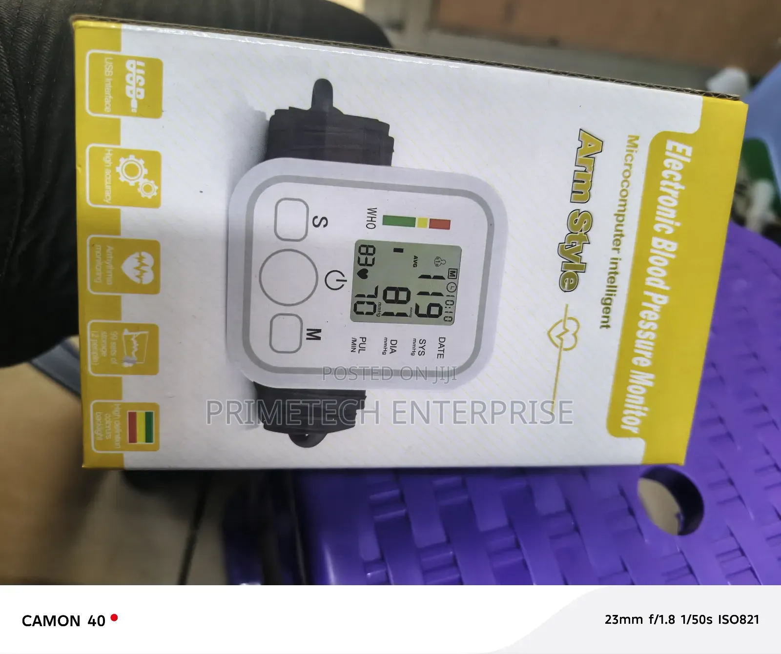 Eletronic Blood Pressure Monitor