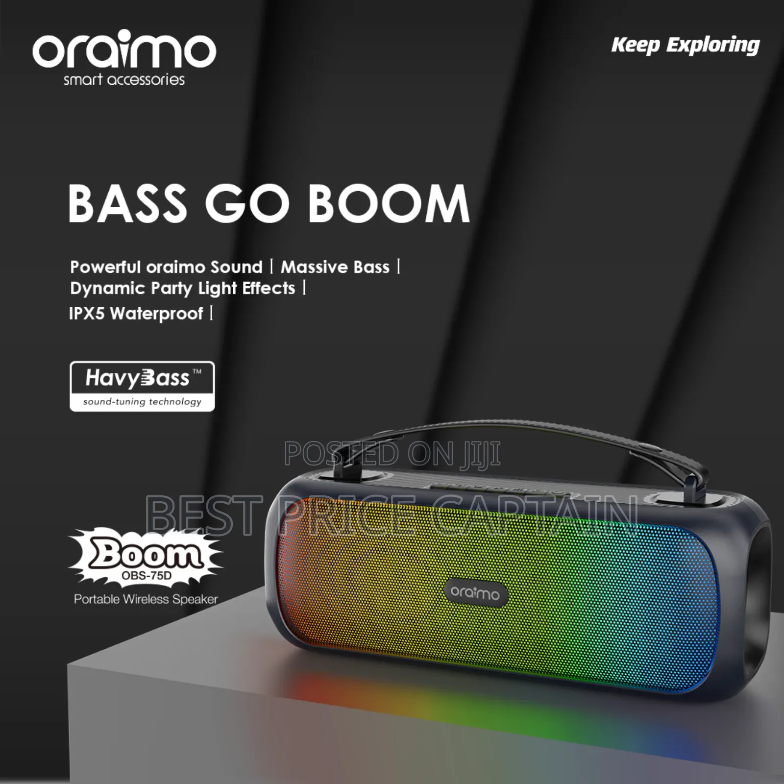 Boom Speaker Oraimo