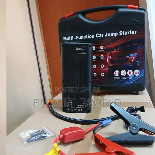 Portable Car Battery Booster Jump Starter and 150psi Tyre
