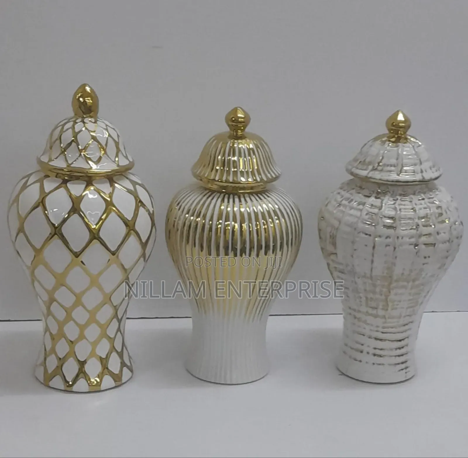Ginger Shaped Decorative Flower Vase