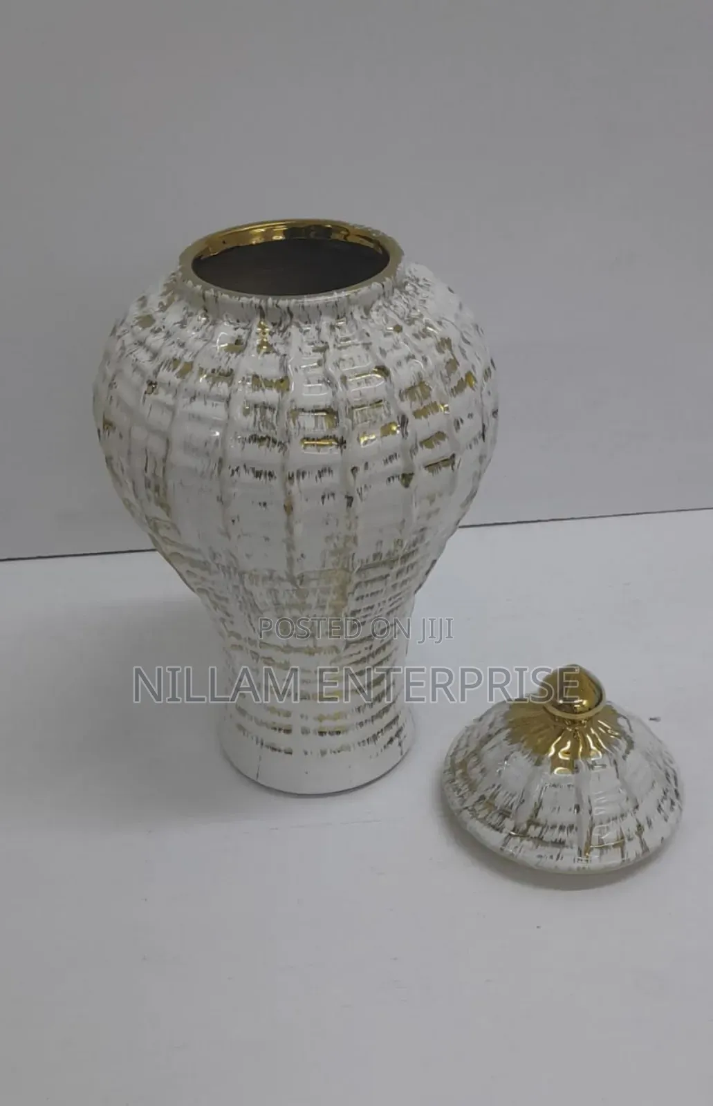 Ginger Shaped Decorative Flower Vase