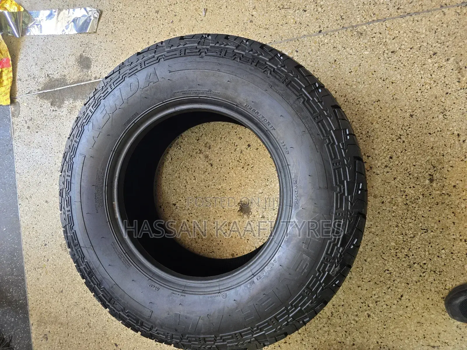 285/70r17 Kenda Tyre Alltrein