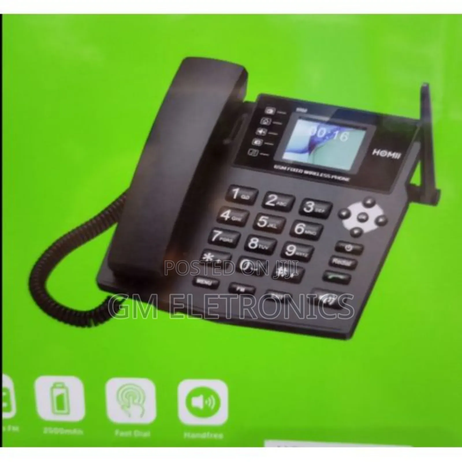 Homii H950 Cordless Landline Telephone.