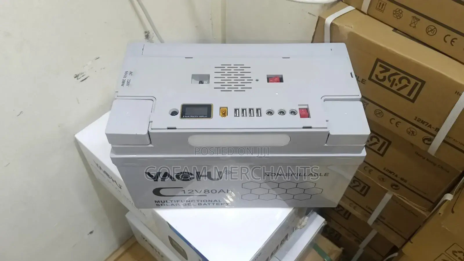 Yachu 80ah Multifunctional Battery