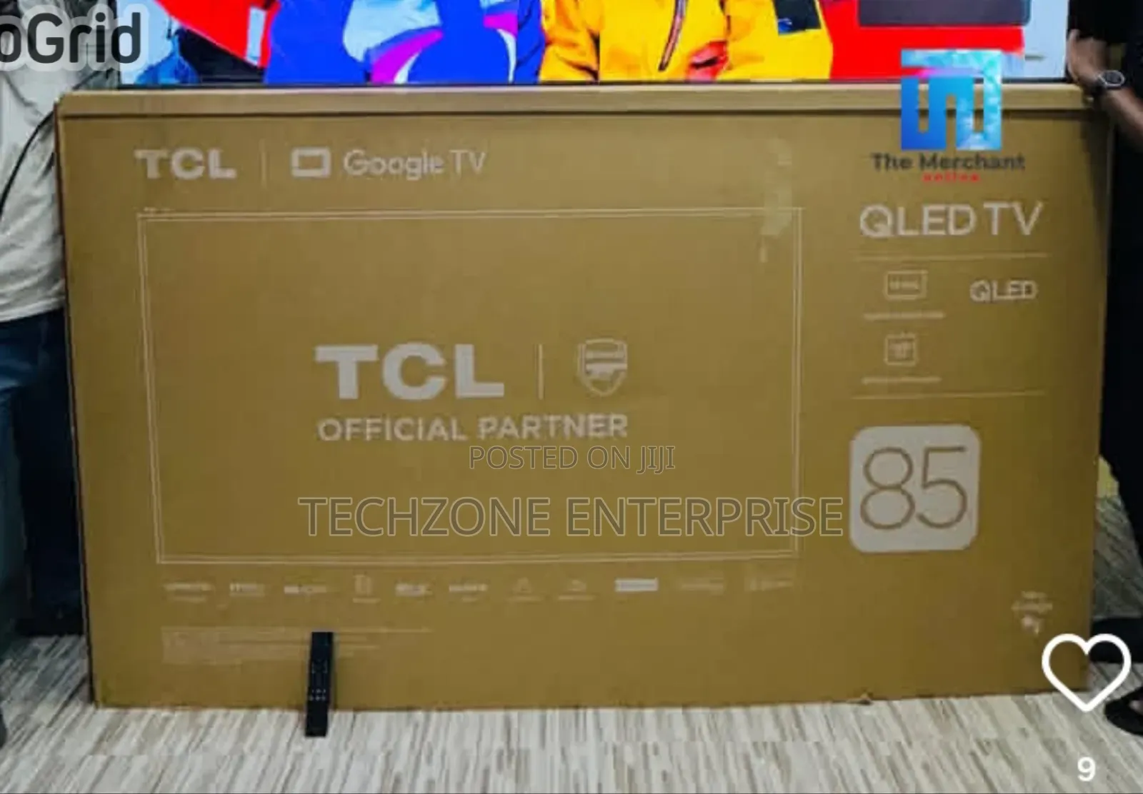 TCL 85′′ 85c655 Qled Pro Advanced Uhd Google Slim Tv