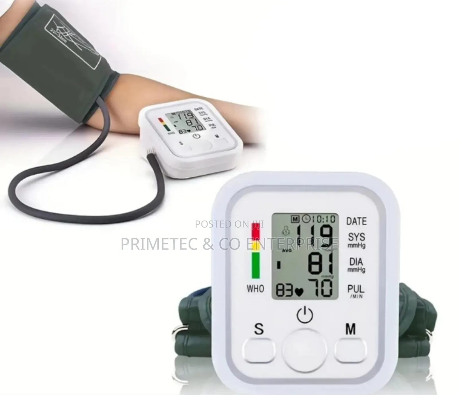 Automatic Digital Arm Blood Pressure Monitor