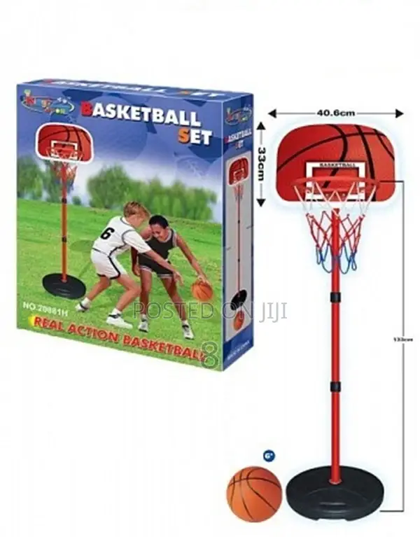 Indoor/Outdoor Basketball Stand for Children