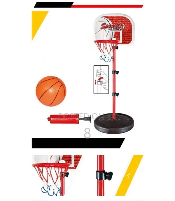Indoor/Outdoor Basketball Stand for Children