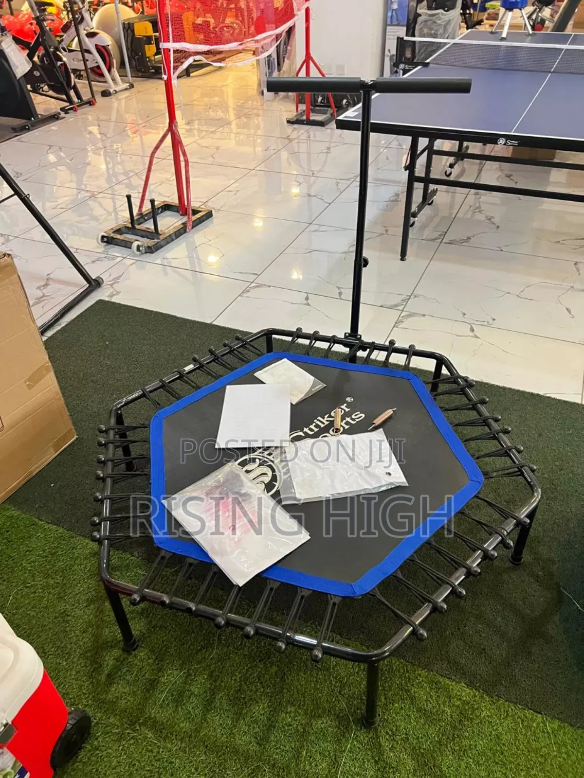 Jumping Fitness Trampoline With Handle