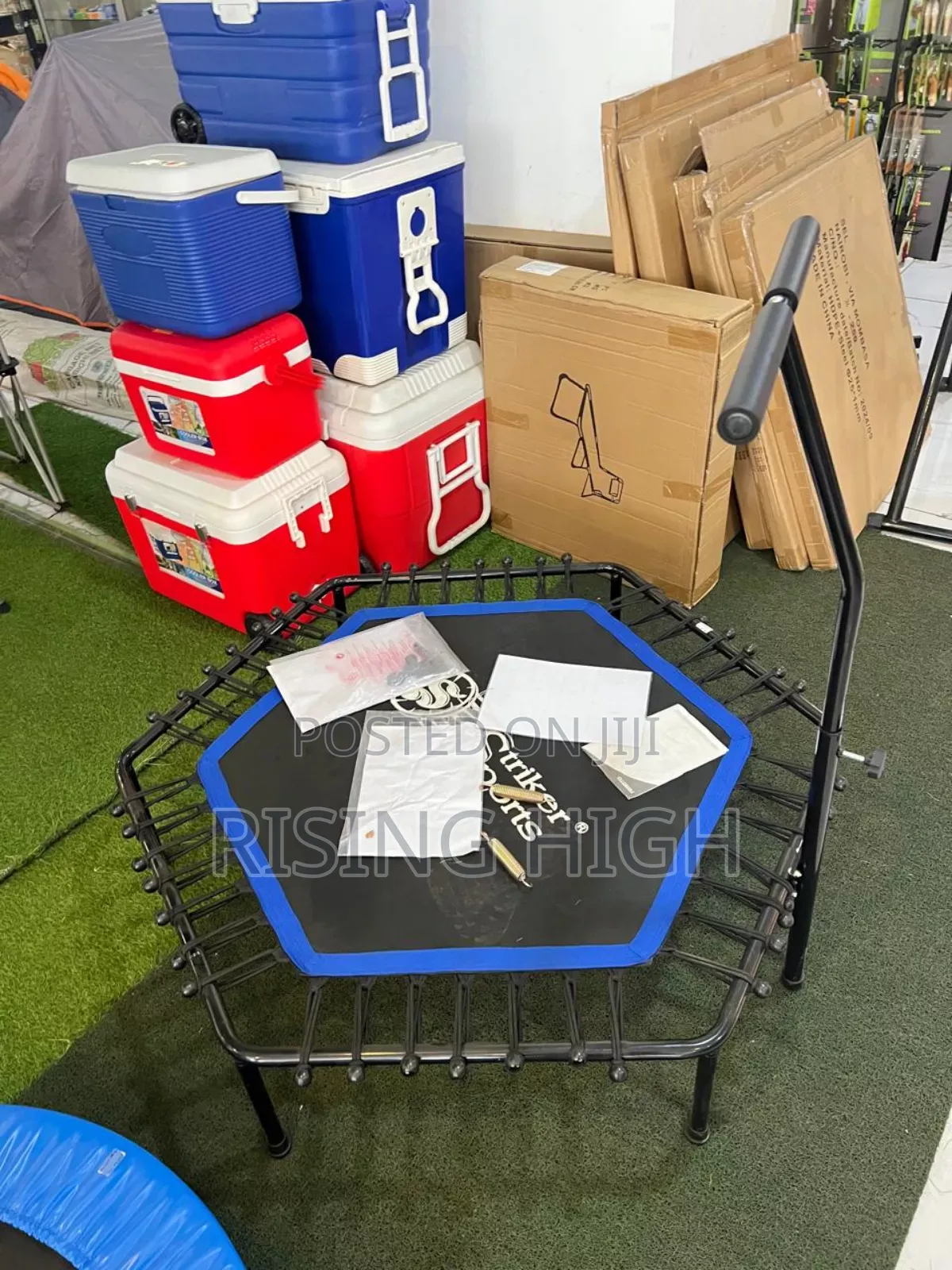 Mini Trampoline for Cardio Balance