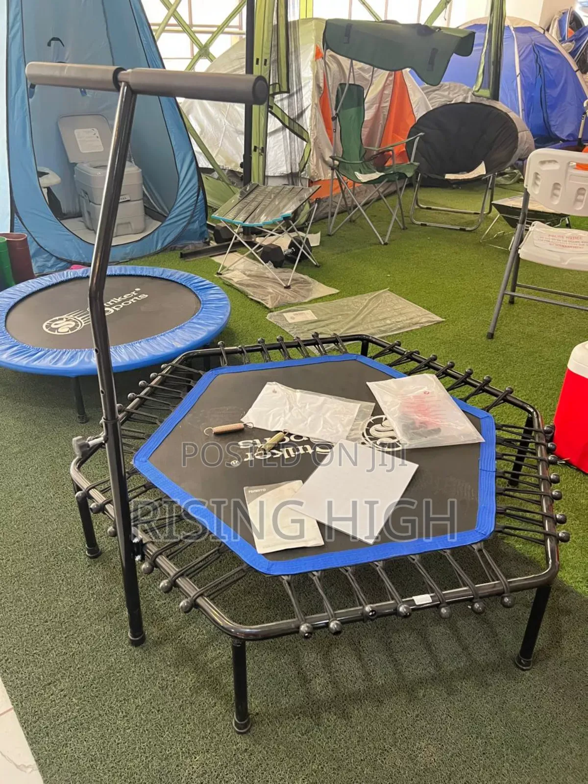 Indoor Mini Trampoline With Steel Frame