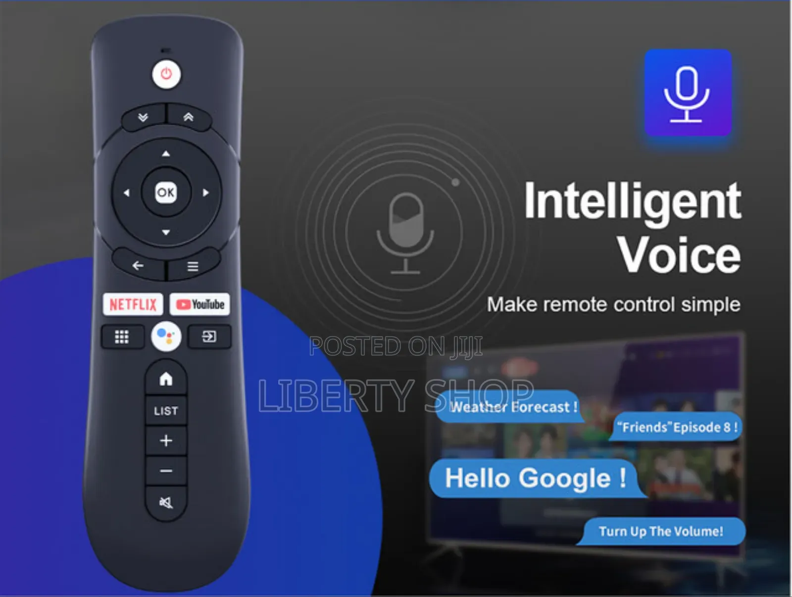 Synix Remote Intelligent Voice Remote