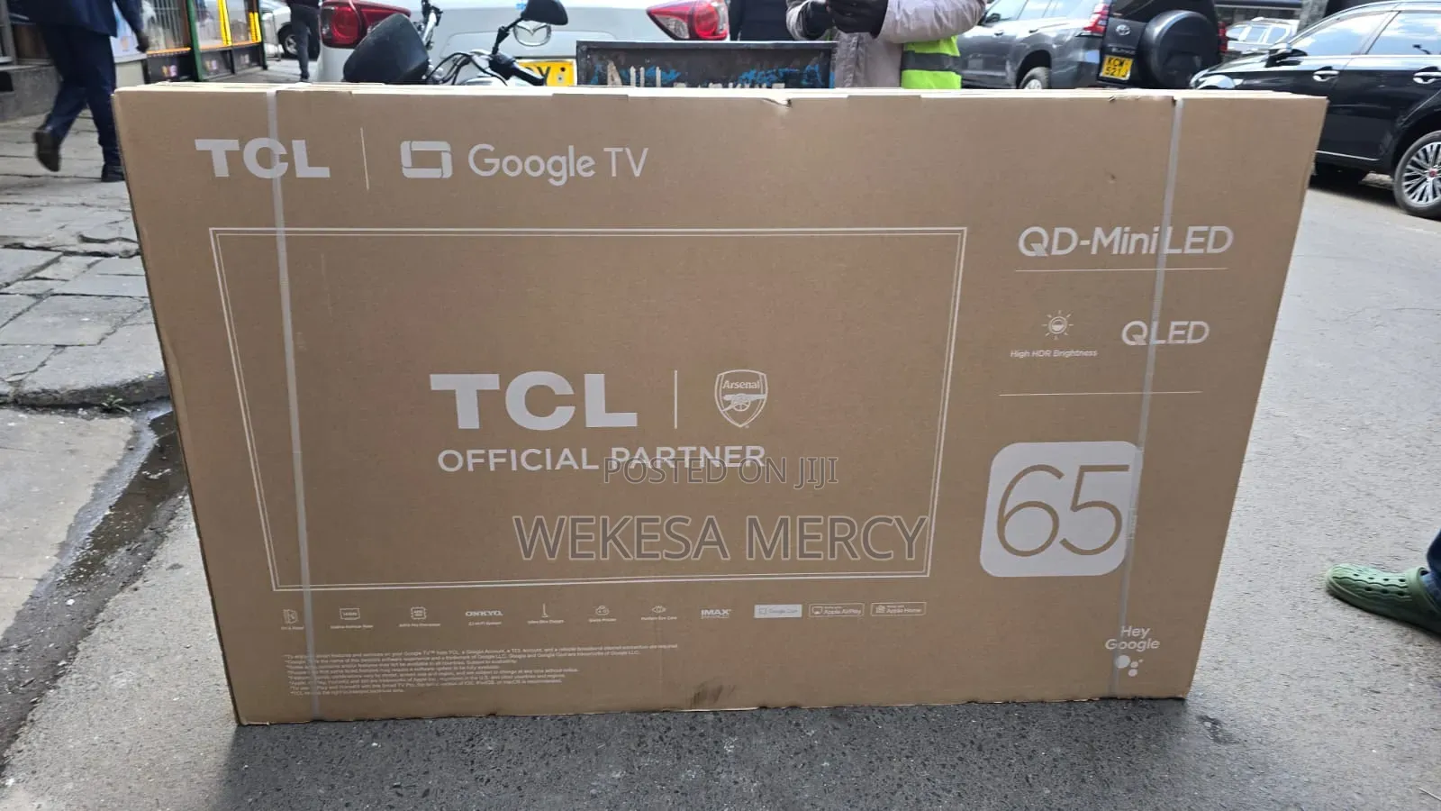 TCL 65" C6k Premium Qd-Miniled Smart Tv With Harmankardon