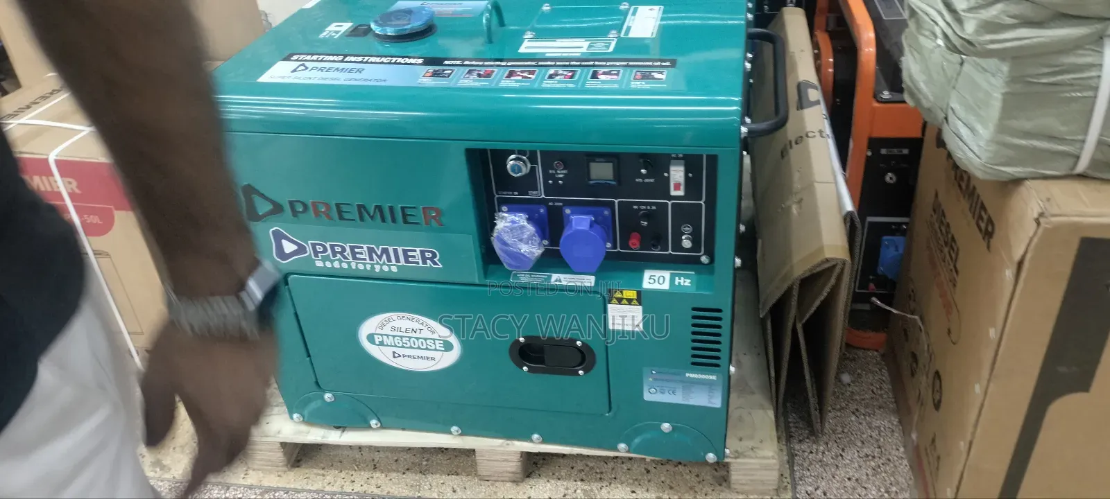 Pm65000 Premier Silent Generator Machine/ Diesel Generator