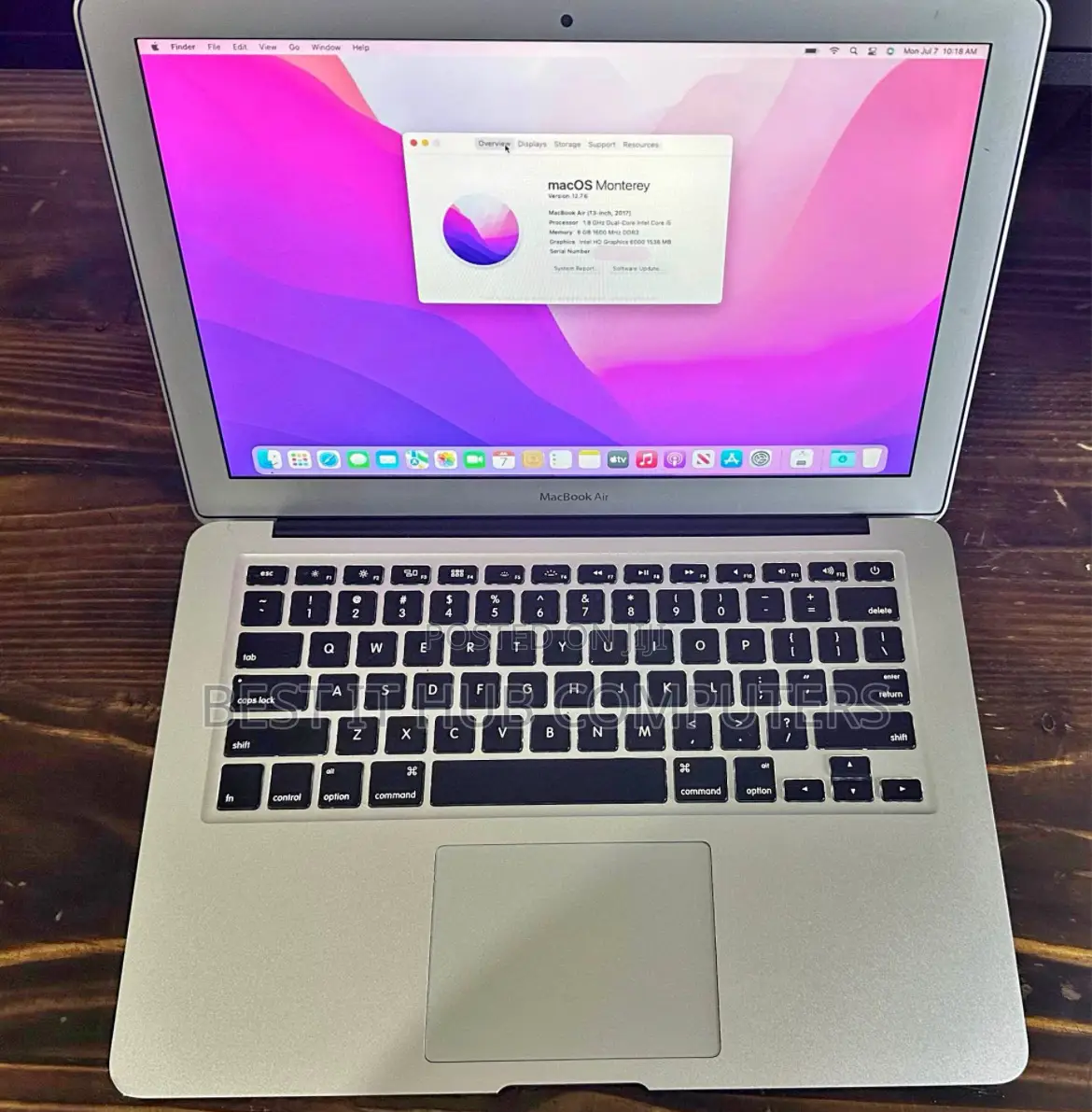 Laptop Apple MacBook Air 2017 8GB Intel Core i5 SSD 256GB