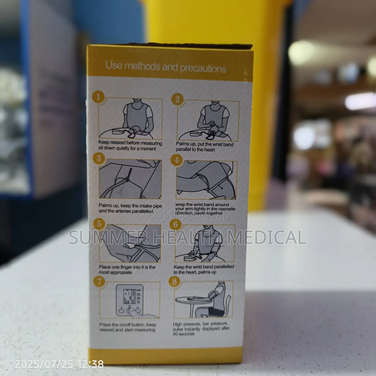 Jziki Blood Pressure Monitor//Bp Monitor//